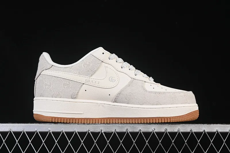 All categories Nk Air Force 1 Air Force series Nk Air Force 1 Low Air Force low-top Nike Air Force 1'07 Low Gucci co-branded soot raw rubber Air Force 1 low-top casual sneakers DK0188-084